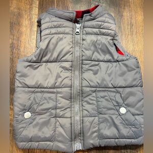 2T Plaid Winter Vest